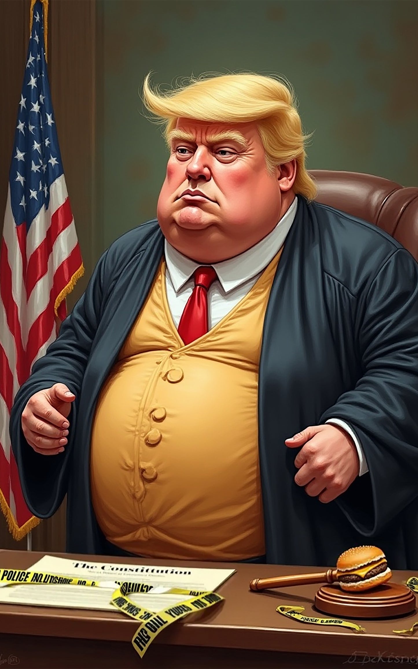 Donald Trump Takes Another Dump! - Sabrina Carol Bookshop