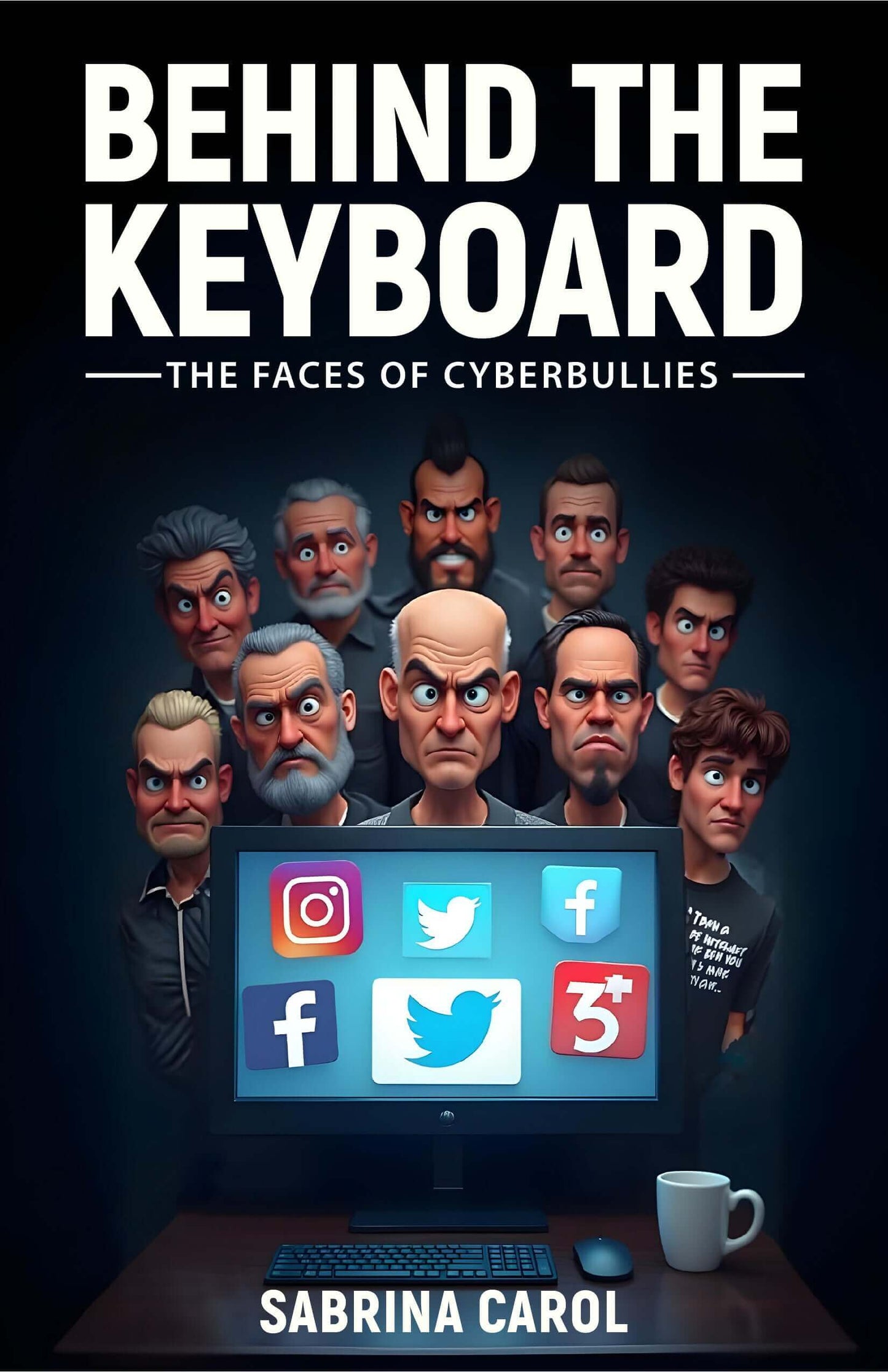Behind the Keyboard: The Faces of Cyberbullies - Sabrina Carol Bookshop