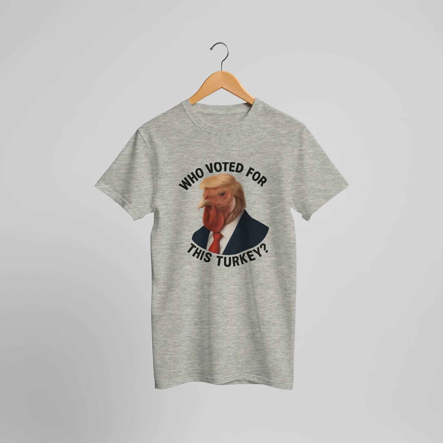 Who Voted For This Turkey political satire t-shirt design