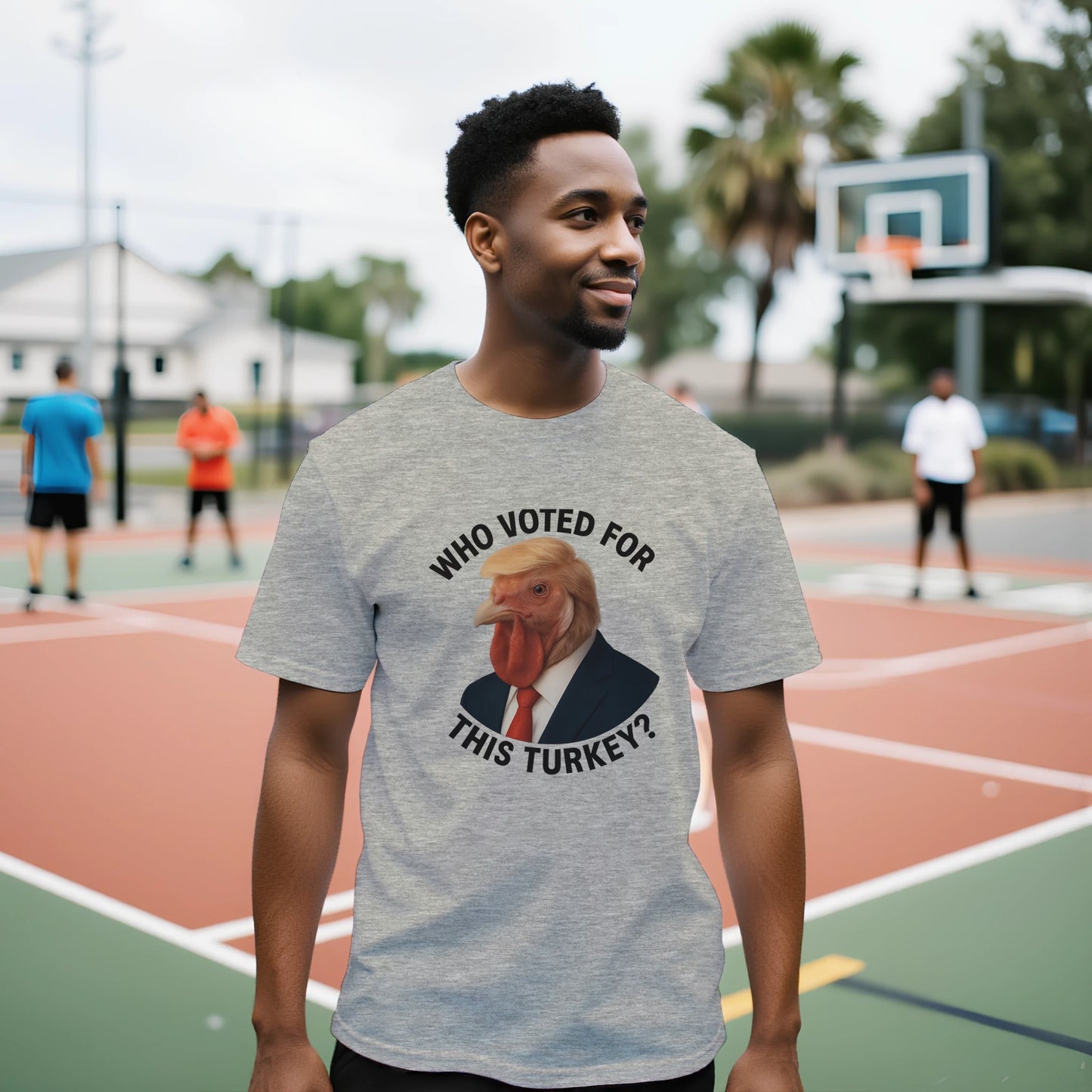 Who Voted For This Turkey political satire t-shirt design